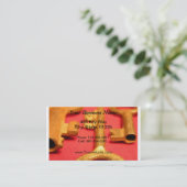 Key Business Card Visitenkarte (Stehend Vorderseite)