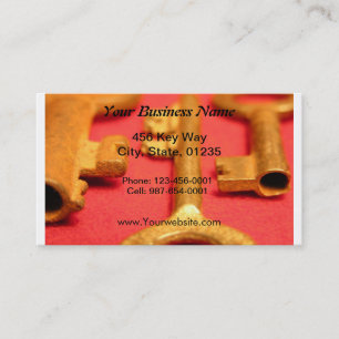 Key Business Card Visitenkarte