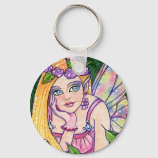Key Chain Blume Fairy Fantasy von Ann Howard Schlüsselanhänger