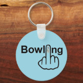 Key Chain Bowling Gedreht Schlüsselanhänger (Vorderseite)