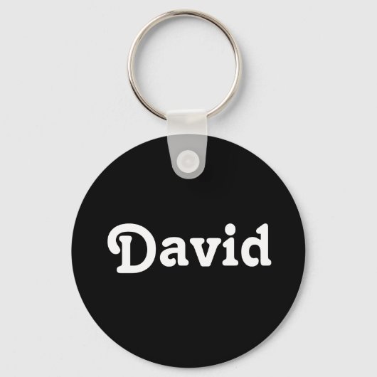 Key Chain David Schlüsselanhänger (Vorderseite)