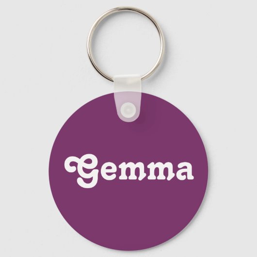 Key Chain Gemma Schlüsselanhänger (Vorderseite)