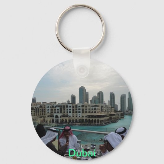 KEY CHAIN - Kaffeezeit in Dubai Schlüsselanhänger (Vorderseite)