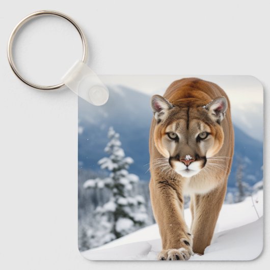 Key Chain Mountain Lion Schlüsselanhänger (Vorderseite)