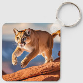 Key Chain Mountain Lion Schlüsselanhänger (Rückseite)