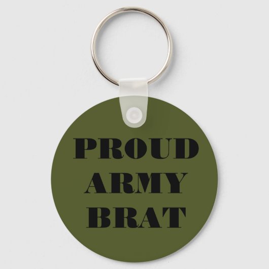 Key Chain Proud Army Brat Schlüsselanhänger (Vorderseite)