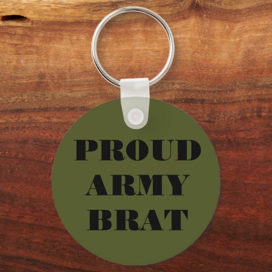 Key Chain Proud Army Brat Schlüsselanhänger (Vorderseite)