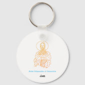 Key Chain :   Saint Athanasius of Alexandria Schlüsselanhänger (Rückseite)