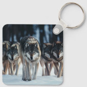 Key Chain Wolf Pack Schlüsselanhänger (Rückseite)