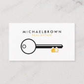 Key House Realtor Architect qr Visitenkarte (Vorderseite)