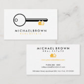 Key House Realtor Architekt Visitenkarte (Vorne/Hinten)
