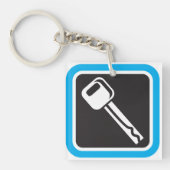 Key Icon Security Schlüsselanhänger (Vorderseite)