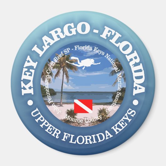 Key Largo (C) Magnet (Vorne)