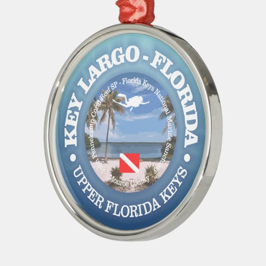 Key Largo (C) Ornament Aus Metall (Links)