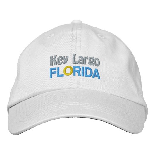 KEY LARGO Cap Bestickte Baseballkappe (Vorderseite)