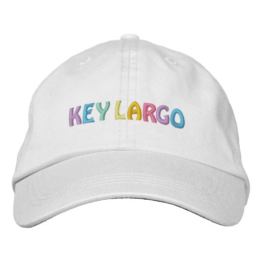 KEY LARGO Cap Bestickte Kappe (Vorderseite)