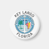 Key Largo - Florida Keys Magnet (Vorne)