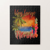 Key Largo Florida Keys Tropical Beach Sunset Puzzle (Vertikal)