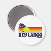 Key Largo Florida Magnet (Vorderseite/Rückseite)