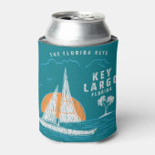 Key Largo Florida Sailing Dosenkühler (Kanne Vorderseite)