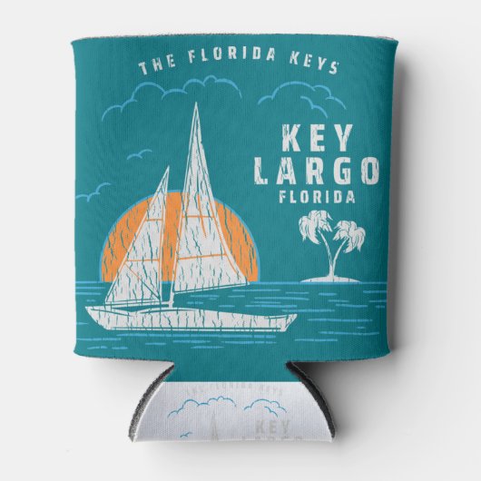 Key Largo Florida Sailing Dosenkühler (Vorderseite)