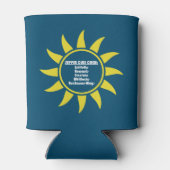 Key Largo Florida Spring Break 2023 Can Cooler Dosenkühler (Rückseite)