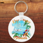 Key Largo Florida Trop Rock Schlüsselanhänger (Vorderseite)
