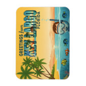 Key Largo Florida – Tropical Vacation Magnet (Vertikal)