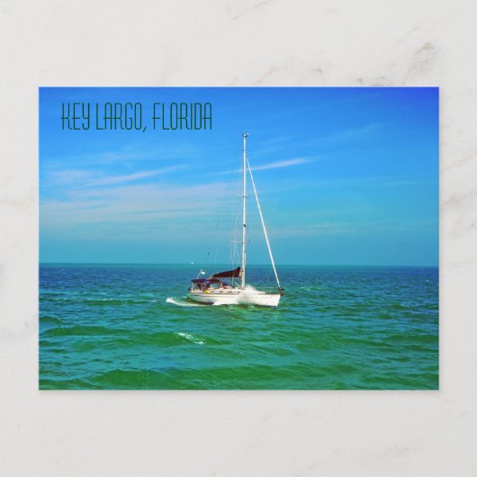 Key Largo, Florida, USA Postkarte (Vorderseite)