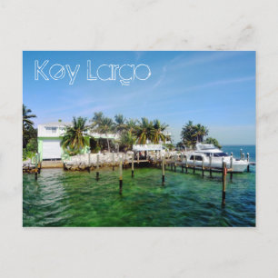 Key Largo, Florida, USA Postkarte