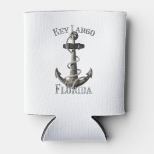 Key Largo Florida Vacation Nautical Anchor Segeln Dosenkühler
