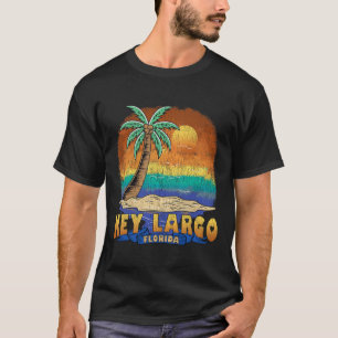Key Largo Florida Vintages zerrüttetes Souvenir T-Shirt