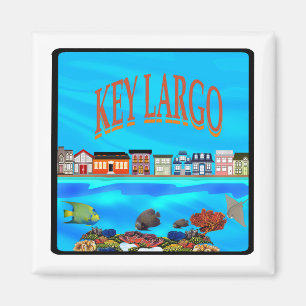 Key Largo jetzt Magnet