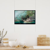 Key Largo, Satellitenposter von Florida Poster (Küche)