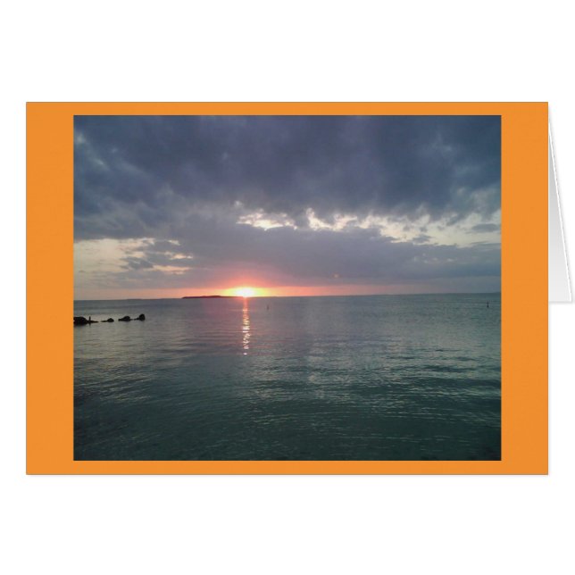 Key Largo Sunset 6 (Vorderseite (Horizontal))