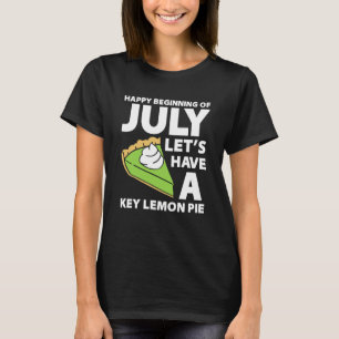 Key Lime Pie Rezept für Key Lime Pie Bäcker Lime P T-Shirt
