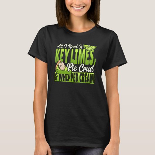 Key Limes Pie Crust T-Shirt (Vorderseite)