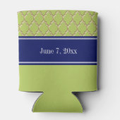 Key Limon Gold marokkanische #4 CB Navy Name Weddi Dosenkühler (Rückseite)