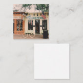 Key Limon Pie Bakery - Key West - Florida Quadratische Visitenkarte (Vorne/Hinten)