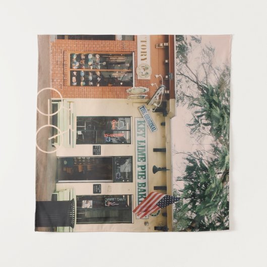 Key Limon Pie Bakery - Key West - Florida Wandteppich (Vorderseite (Horizontal))