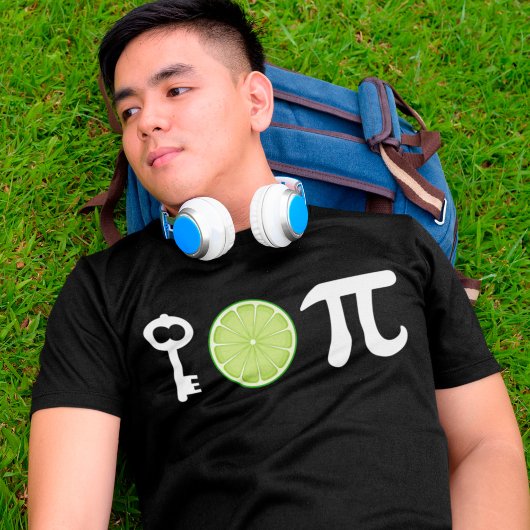 Key Limon Pie Funny Math Geeks Jokes T-Shirt