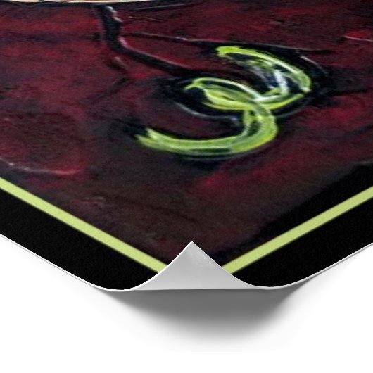 Key Limon Pie Poster (Ecke)