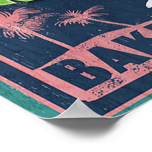 Key Limon Pie Poster (Ecke)