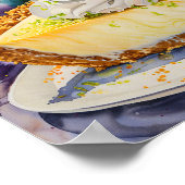 Key Limon Pie Poster (Ecke)