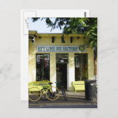 Key Limon Pie Postkarte (Vorne/Hinten)