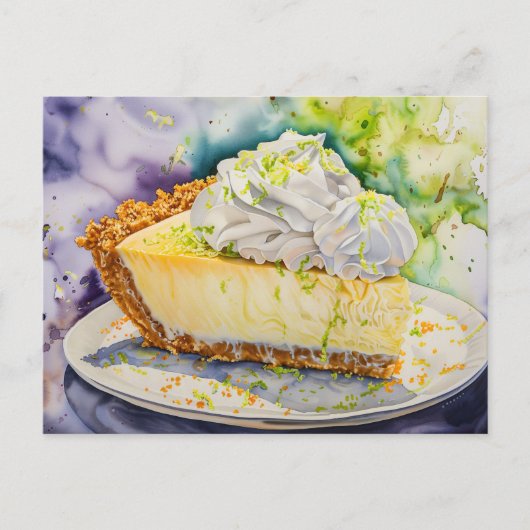 Key Limon Pie Postkarte (Vorderseite)