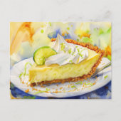 Key Limon Pie Postkarte (Vorderseite)