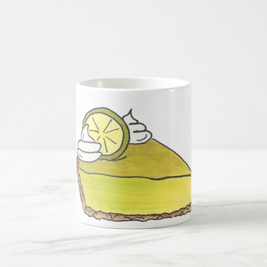 Key Limon Pie Slice Tasse (Mittel)