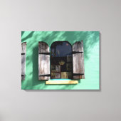 Key Limon Pie Window Key West Florida Wrapped Canv Leinwanddruck (Vorderseite)