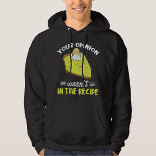 Key Limon Pie Your Opinion Lemon Pie Dessert Flori Hoodie